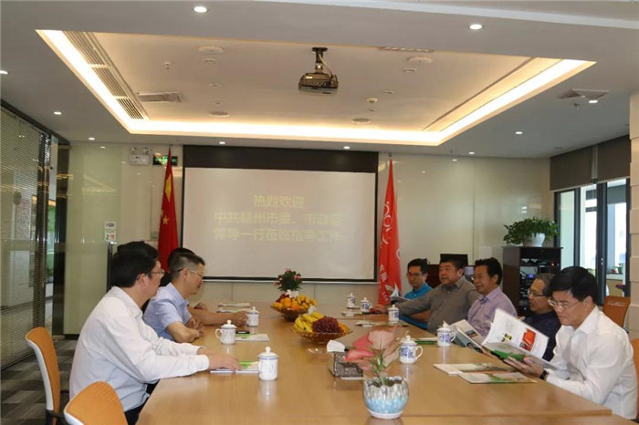 中共贛州市委常委、統戰部長彭業明等領導一行到訪廣東博皓考察指導-3