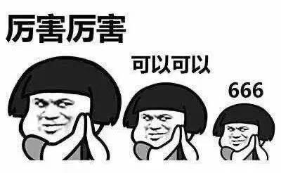 厲害厲害，可以可以，666